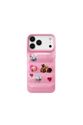 Puppy Crush Puffer Case情人節小狗泡芙殼