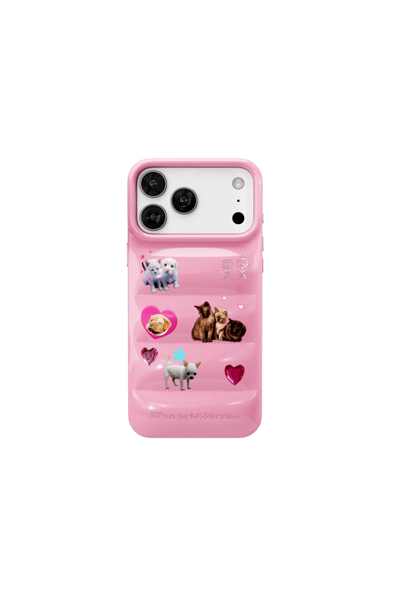 Puppy Crush Puffer Case情人節小狗泡芙殼